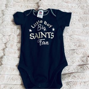 👼🏽NFL Saints baby onesie